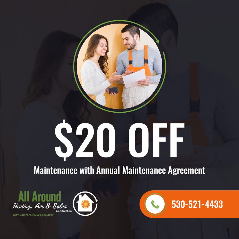 $20 Off Maintenance with Annual Maintenance Agreement